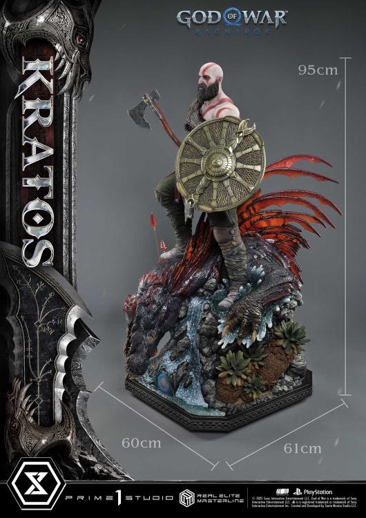 God of War: Ragnarok Real Elite Masterline Kratos (Ultimate Edition) 1/3 Scale Limited Edition Statue Gallery Image 22