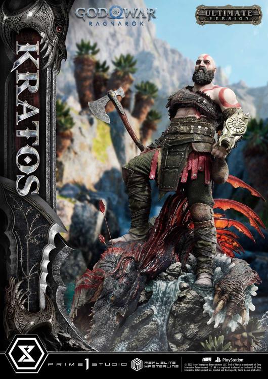 God of War: Ragnarok Real Elite Masterline Kratos (Ultimate Edition) 1/3 Scale Limited Edition Statue Gallery Image 59