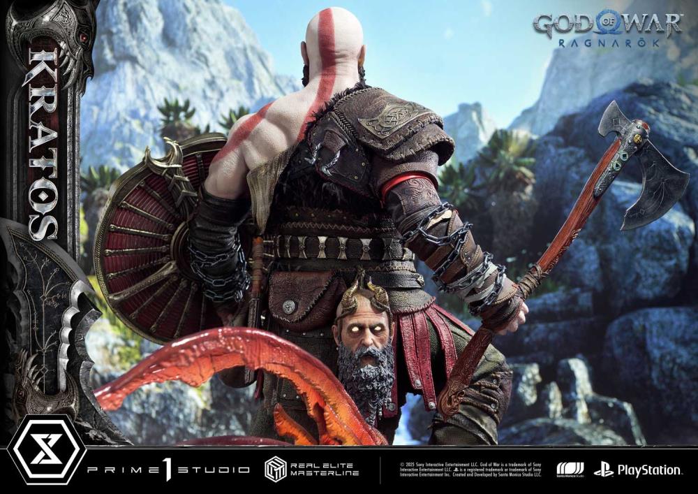 God of War: Ragnarok Real Elite Masterline Kratos (Ultimate Edition) 1/3 Scale Limited Edition Statue Gallery Image 88