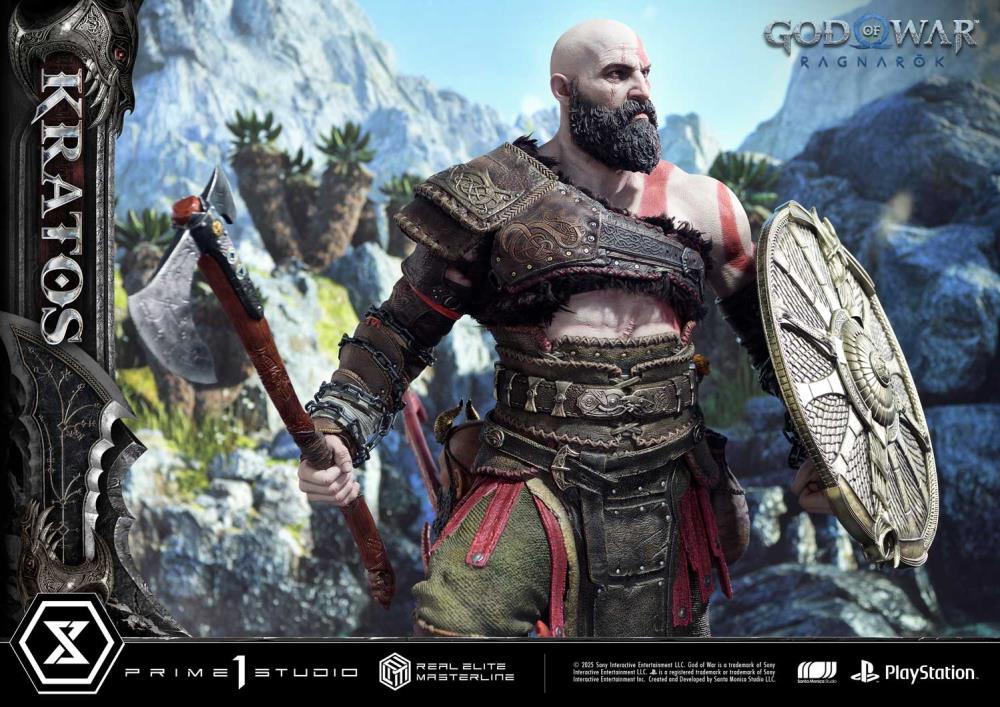 God of War: Ragnarok Real Elite Masterline Kratos (Ultimate Edition) 1/3 Scale Limited Edition Statue Gallery Image 87