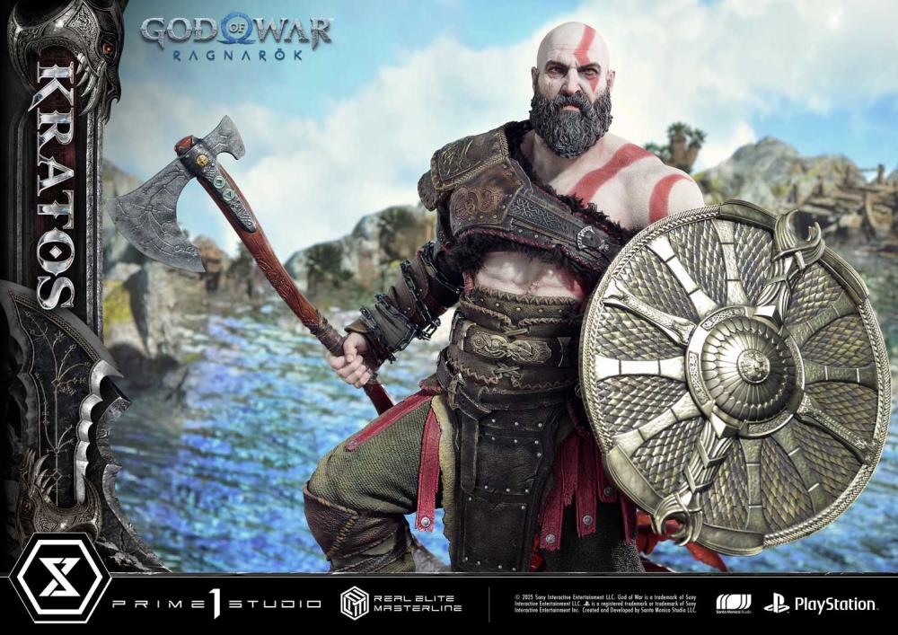 God of War: Ragnarok Real Elite Masterline Kratos (Ultimate Edition) 1/3 Scale Limited Edition Statue Gallery Image 77