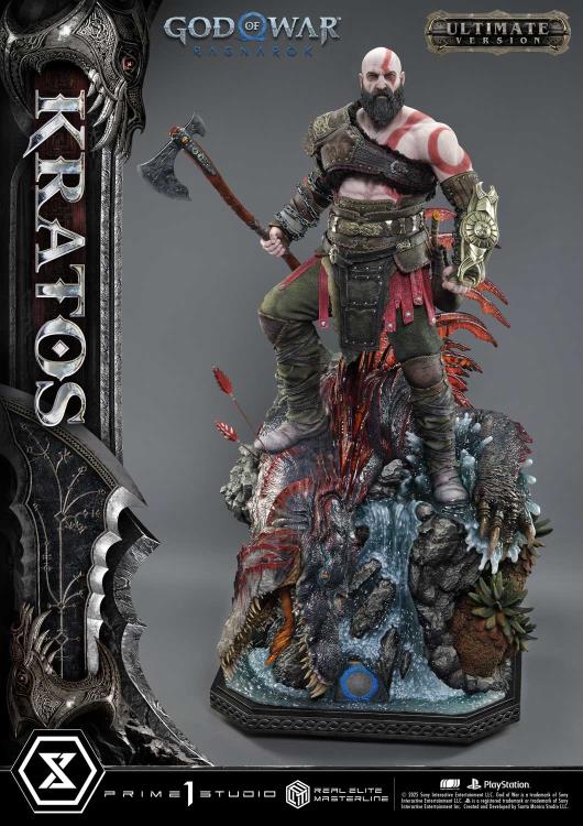 God of War: Ragnarok Real Elite Masterline Kratos (Ultimate Edition) 1/3 Scale Limited Edition Statue Gallery Image 20