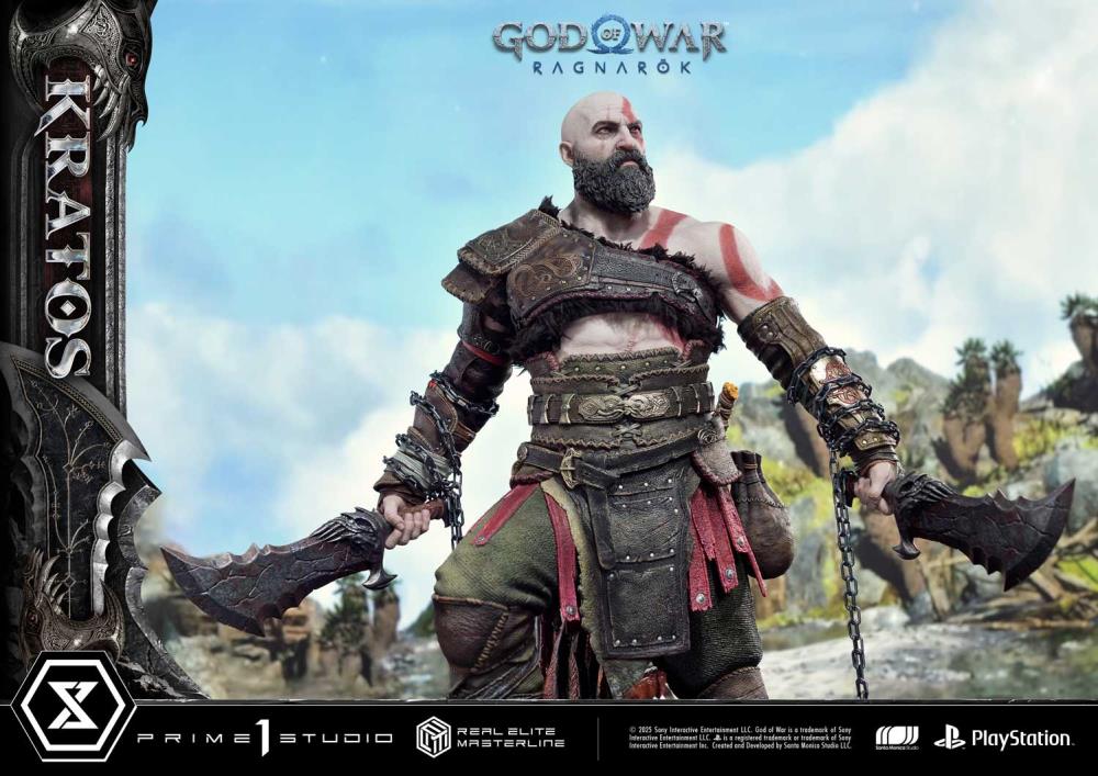 God of War: Ragnarok Real Elite Masterline Kratos (Ultimate Edition) 1/3 Scale Limited Edition Statue Gallery Image 80