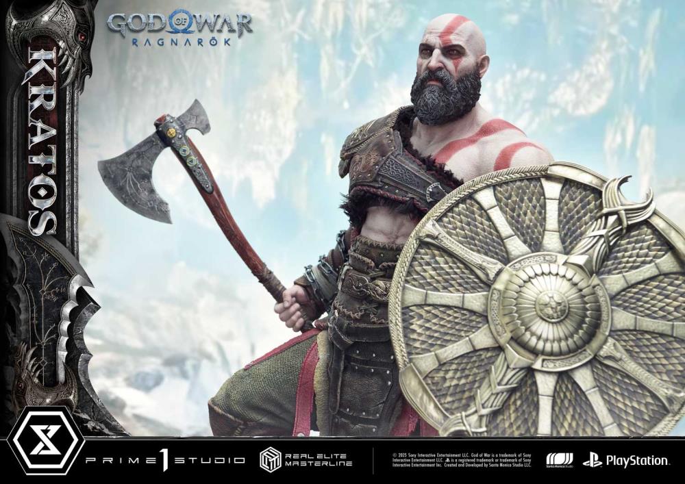 God of War: Ragnarok Real Elite Masterline Kratos (Ultimate Edition) 1/3 Scale Limited Edition Statue Gallery Image 89