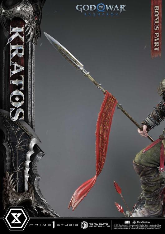 God of War: Ragnarok Real Elite Masterline Kratos (Ultimate Edition) 1/3 Scale Limited Edition Statue (With Bonus) Gallery Image 42