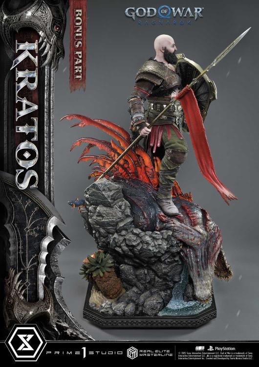 God of War: Ragnarok Real Elite Masterline Kratos (Ultimate Edition) 1/3 Scale Limited Edition Statue (With Bonus) Gallery Image 5