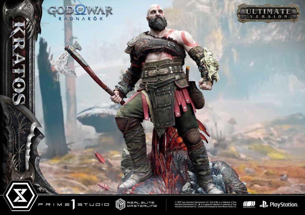 God of War: Ragnarok Real Elite Masterline Kratos (Ultimate Edition) 1/3 Scale Limited Edition Statue (With Bonus) Gallery Image 70