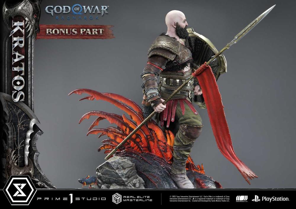 God of War: Ragnarok Real Elite Masterline Kratos (Ultimate Edition) 1/3 Scale Limited Edition Statue (With Bonus) Gallery Image 41