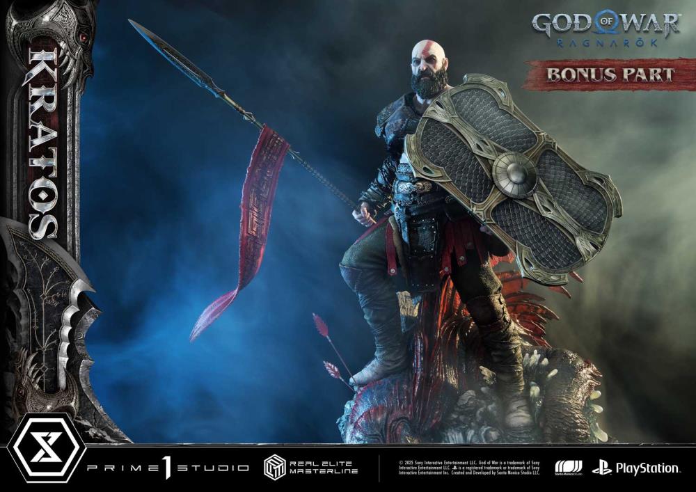 God of War: Ragnarok Real Elite Masterline Kratos (Ultimate Edition) 1/3 Scale Limited Edition Statue (With Bonus) Gallery Image 101