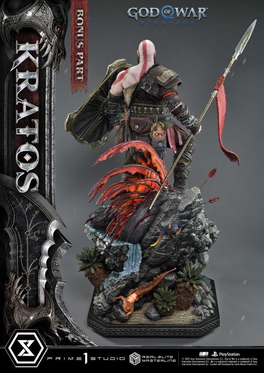 God of War: Ragnarok Real Elite Masterline Kratos (Ultimate Edition) 1/3 Scale Limited Edition Statue (With Bonus) Gallery Image 6