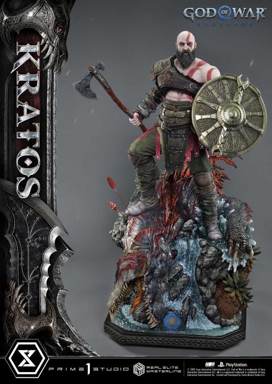 God of War: Ragnarok Real Elite Masterline Kratos (Ultimate Edition) 1/3 Scale Limited Edition Statue (With Bonus) Gallery Image 14