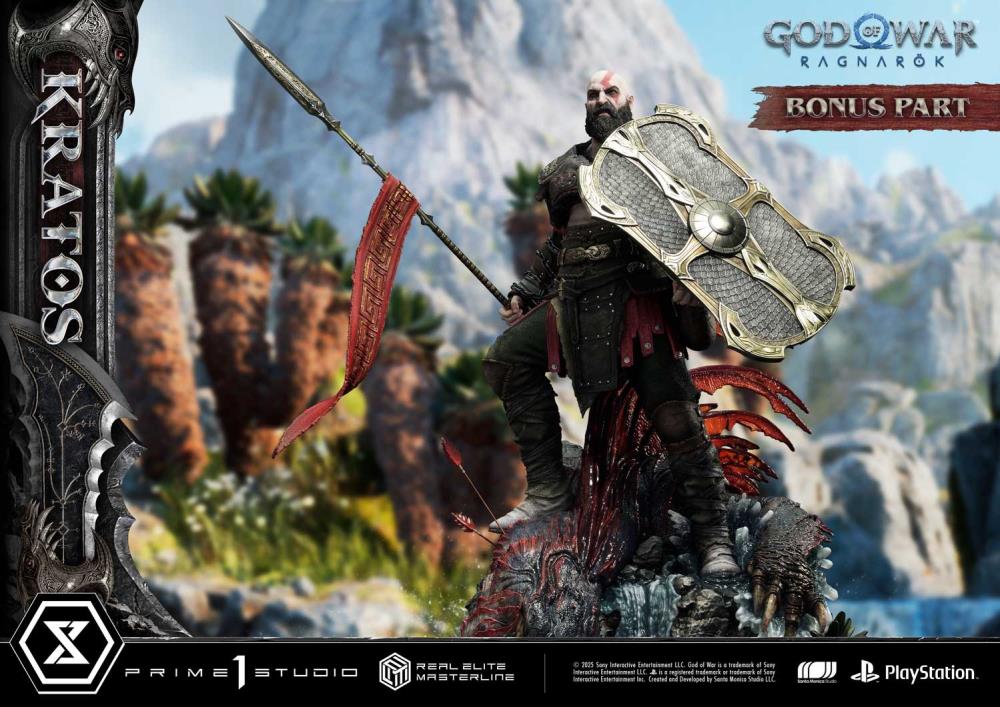 God of War: Ragnarok Real Elite Masterline Kratos (Ultimate Edition) 1/3 Scale Limited Edition Statue (With Bonus) Gallery Image 62