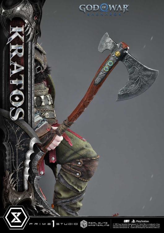 God of War: Ragnarok Real Elite Masterline Kratos (Ultimate Edition) 1/3 Scale Limited Edition Statue (With Bonus) Gallery Image 49