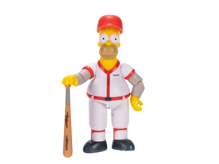 The Simpsons 5" Homer Simpson (Baseball) Action Figure Gallery Image 1