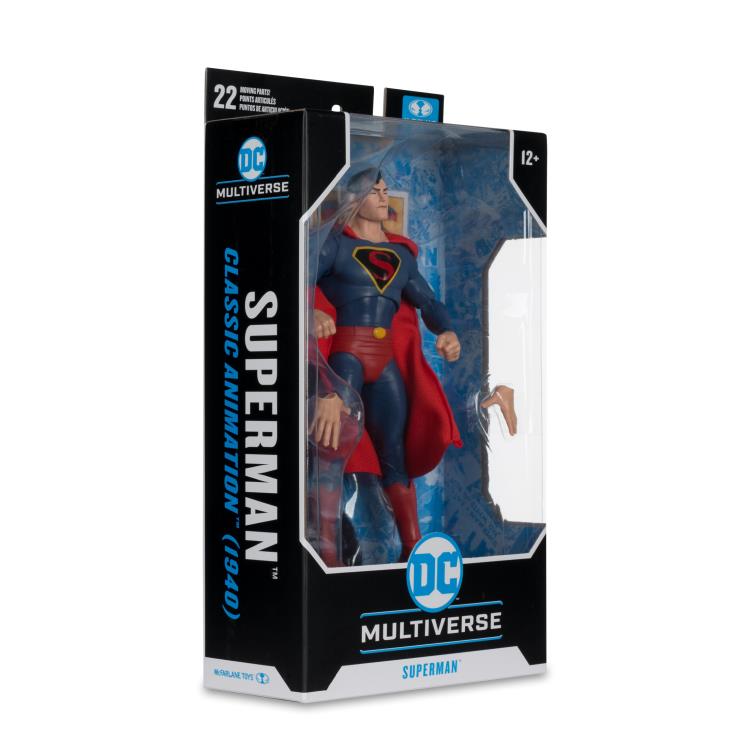 Superman (Classic Animation) DC Multiverse Superman Action Figure Gallery Image 11