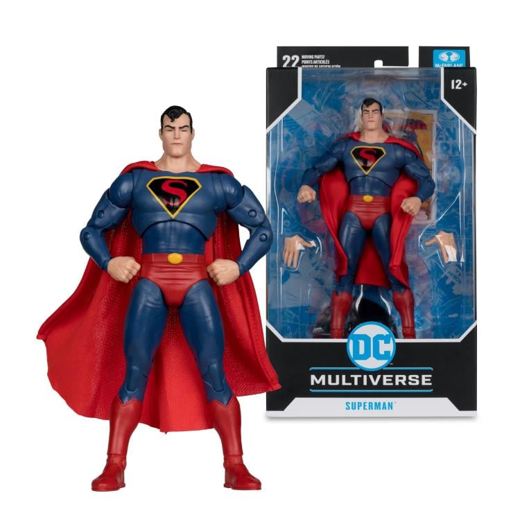 Superman (Classic Animation) DC Multiverse Superman Action Figure Gallery Image 9