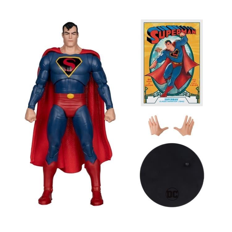 Superman (Classic Animation) DC Multiverse Superman Action Figure Gallery Image 8