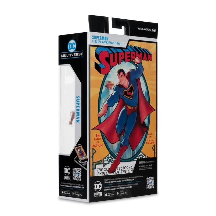 Superman (Classic Animation) DC Multiverse Superman Action Figure Gallery Image 12