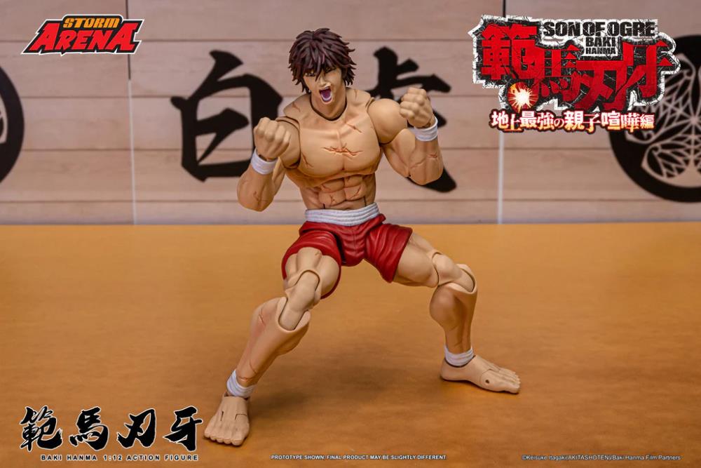 Baki Hanma: Son of Ogre Storm Arena Baki Hanma 1/12 Scale Action Figure Gallery Image 21
