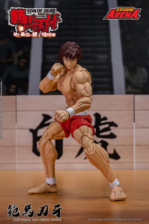 Baki Hanma: Son of Ogre Storm Arena Baki Hanma 1/12 Scale Action Figure Gallery Image 6