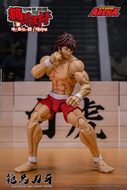 Baki Hanma: Son of Ogre Storm Arena Baki Hanma 1/12 Scale Action Figure Gallery Image 7