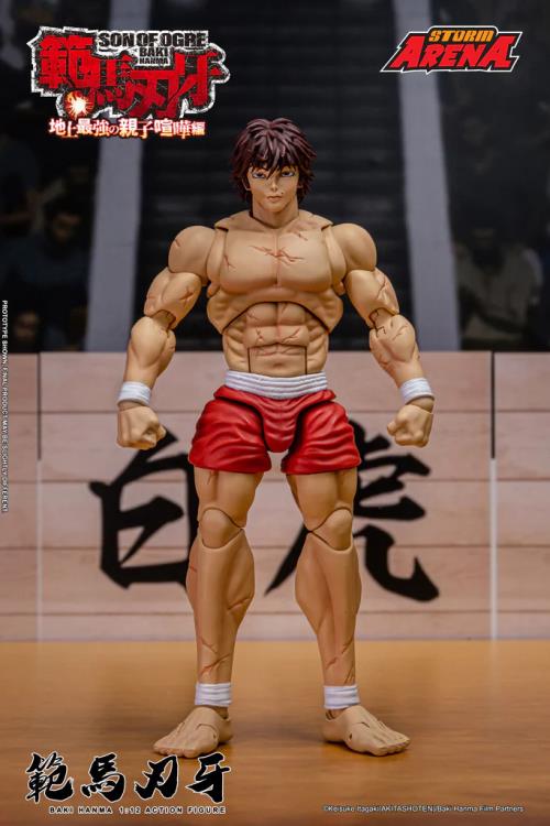 Baki Hanma: Son of Ogre Storm Arena Baki Hanma 1/12 Scale Action Figure Gallery Image 3