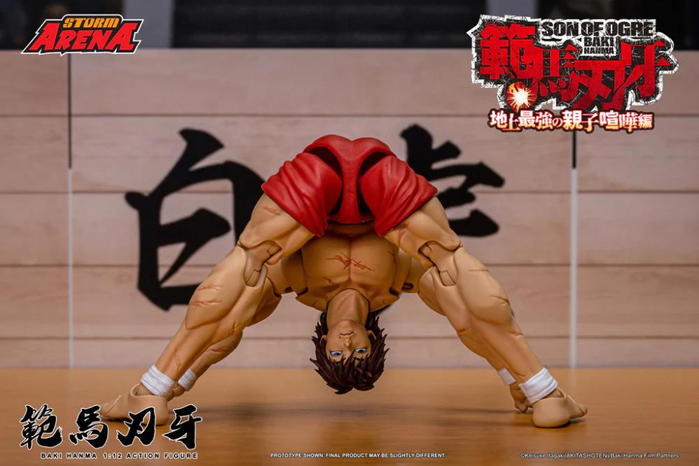 Baki Hanma: Son of Ogre Storm Arena Baki Hanma 1/12 Scale Action Figure Gallery Image 14