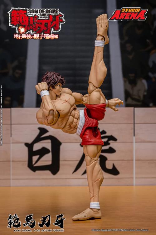 Baki Hanma: Son of Ogre Storm Arena Baki Hanma 1/12 Scale Action Figure Gallery Image 9