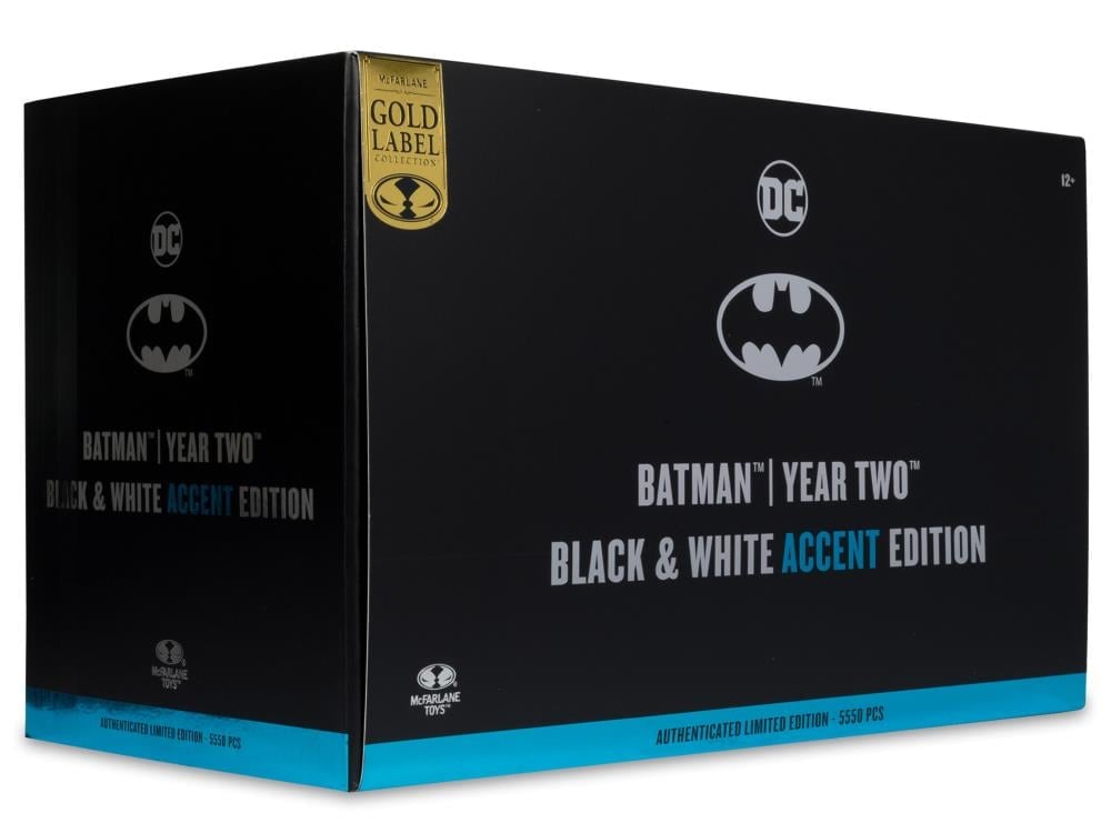 Batman: Year Two DC Multiverse Gold Label Batman BBTS Exclusive Limited Black & White Accent Edition Action Figure Gallery Image 25
