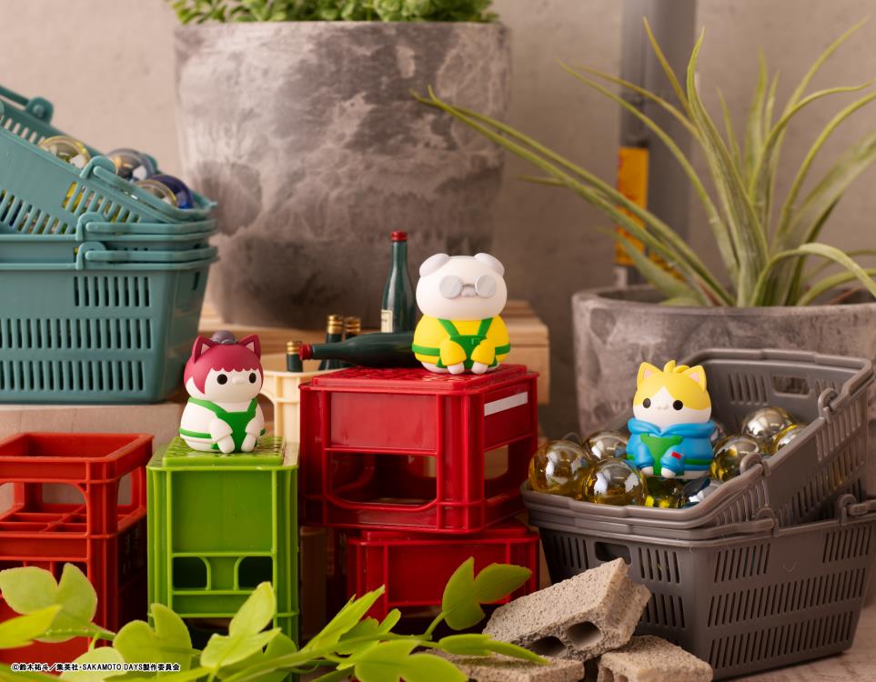 Sakamoto Days Mega Cat Project  Sakamoto Cats The Cheerful Sakamoto Store Box of 8 Random Figures Gallery Image 6