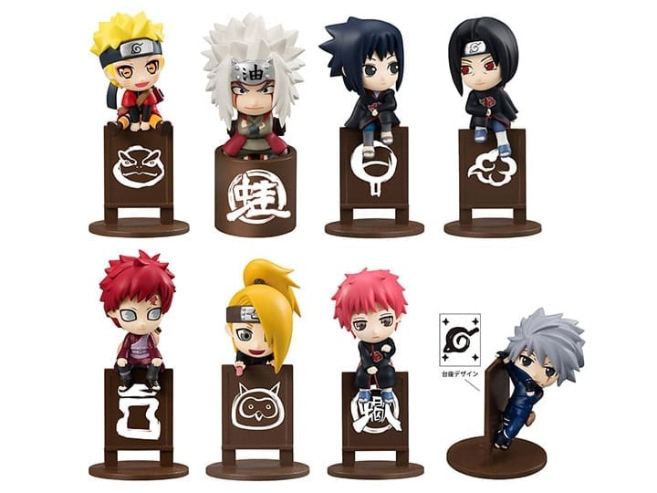 Naruto: Shippuden Ochatomo Have A Tea Break! Box of 8 Random Figures Gallery Image 1