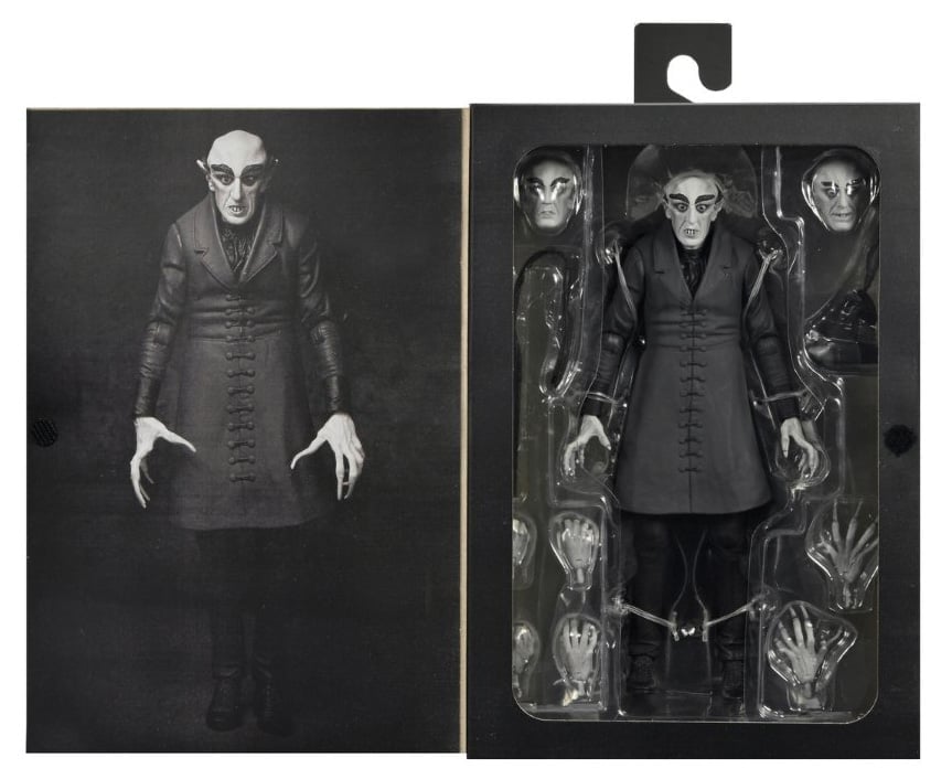 Nosferatu Ultimate Count Orlok (Black & White) Action Figure Gallery Image 12