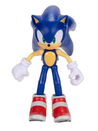 Sonic the Hedgehog Sonic the Hedgehog (Grind Shoes Ver.) with Red Chaos Emerald 4-Inch Scale Figure Gallery Image 2