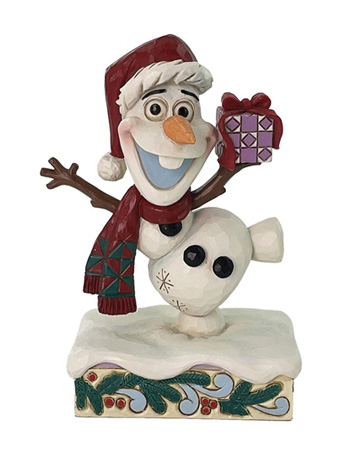 Frozen Disney Traditions Olaf Personality Pose Figurine (Jim Shore) Gallery Image 2