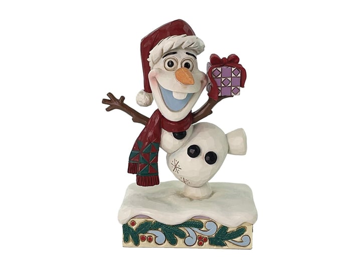 Frozen Disney Traditions Olaf Personality Pose Figurine (Jim Shore) Gallery Image 1