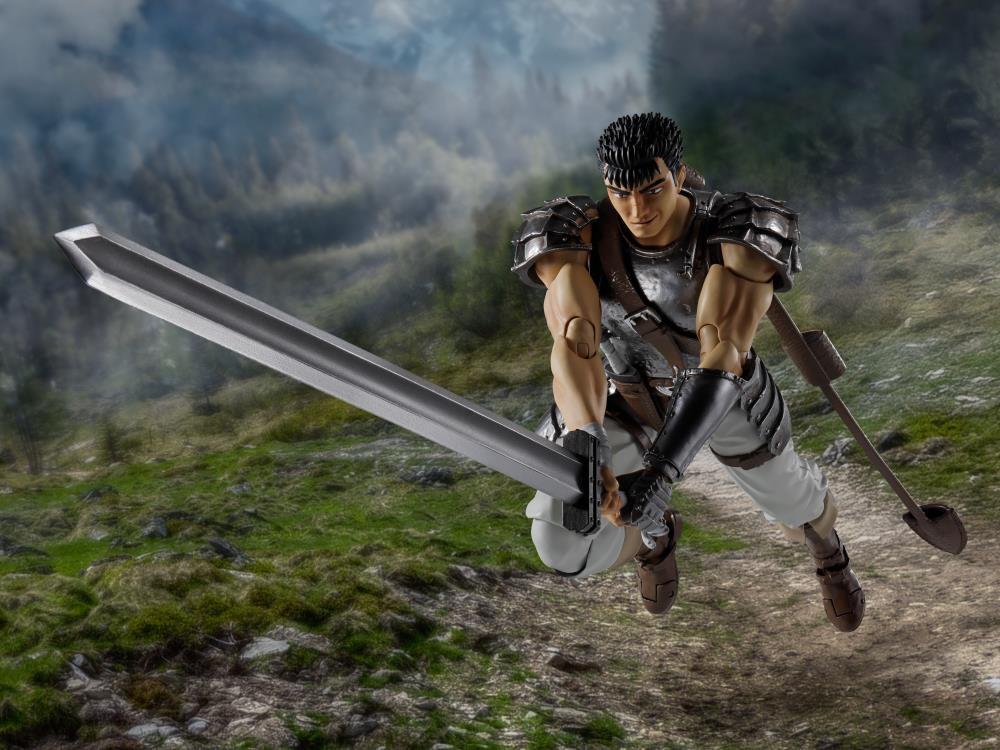 Berserk S.H.Figuarts Guts (Band of the Hawk) Action Figure Gallery Image 9