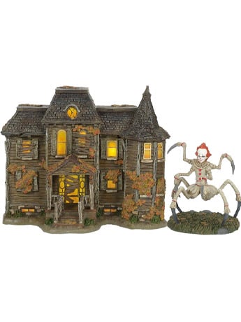 IT (2017) Fright Ave Neibolt House Figurine Set Gallery Image 2