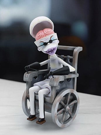 The Nightmare Before Christmas Disney Showcase Dr. Finkelstein