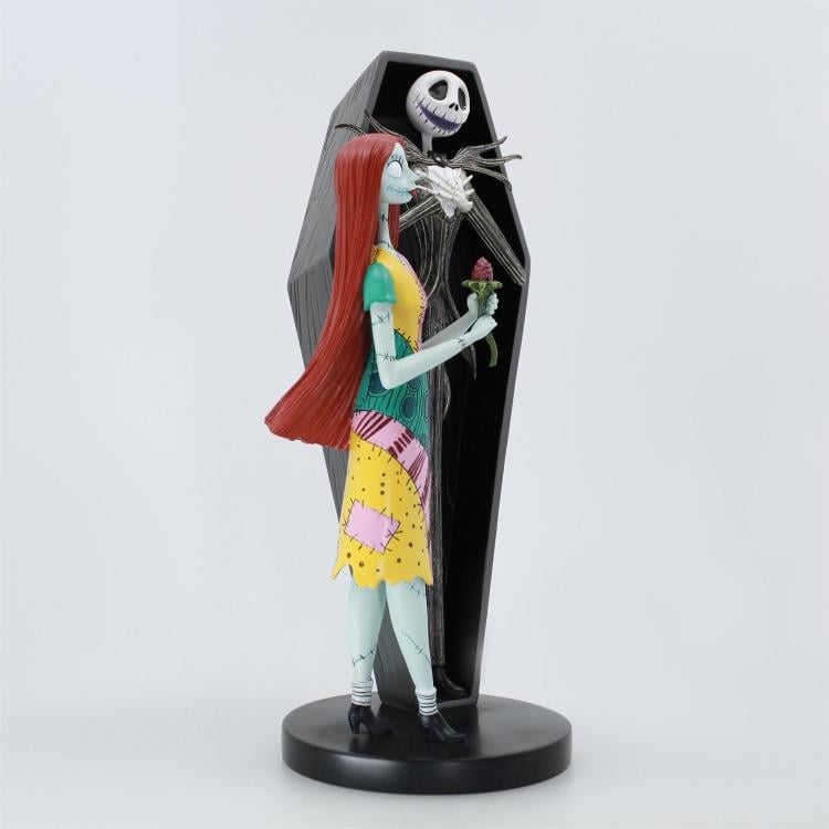 The Nightmare Before Christmas Disney Showcase Jack & Sally Coffin Figurine Gallery Image 4