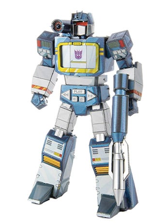 Transformers Metal Earth Soundwave (Color Ver.) Model Kit Gallery Image 2