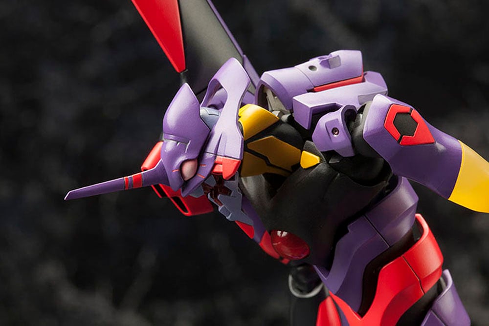 Rebuild of Evangelion EVA Unit-01 Test Type (Awake Ver.) 1/400 Scale Model Kit (Reissue) Gallery Image 21