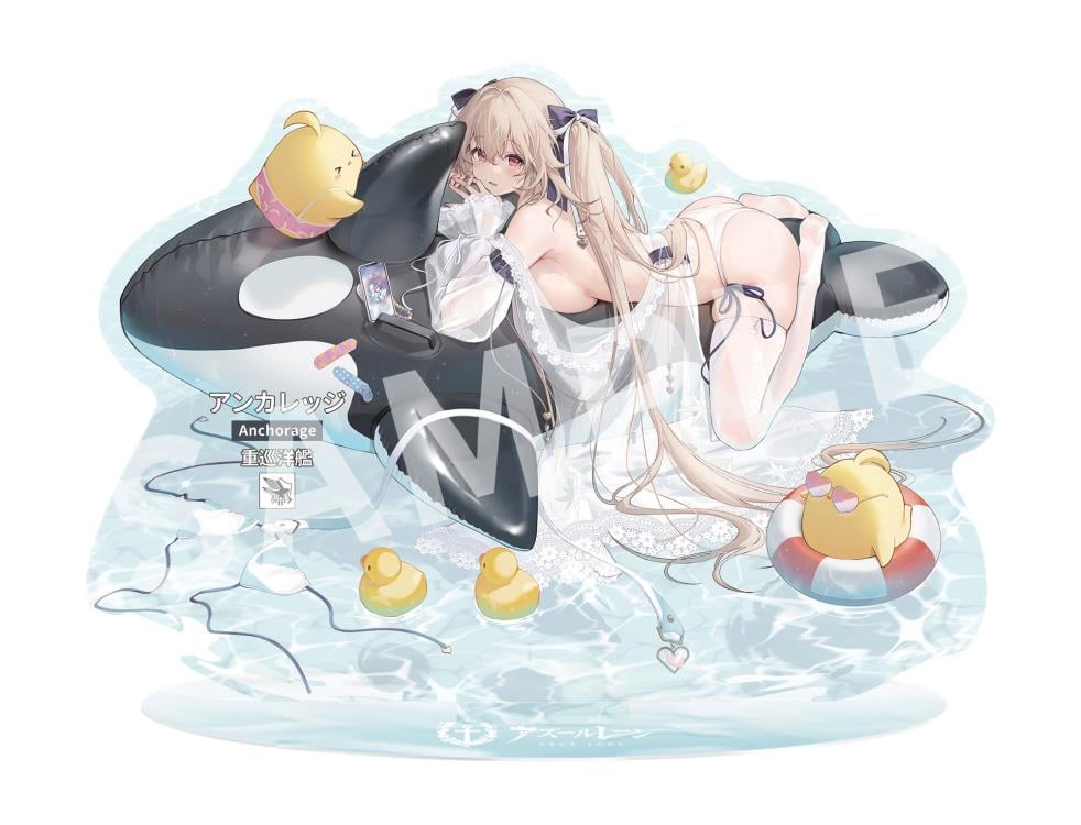 Azur Lane Anchorage (Dolphins and Swim Lessons) 1/7 Scale Figure (With Bonus) Gallery Image 20