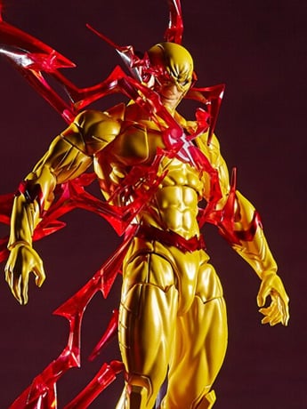 DC Comics Amazing Yamaguchi Revoltech NR009-1 Reverse Flash Action Figure (Reissue) Gallery Image 2