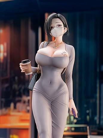 K Pring氏のオリジナル『DongtanStyle』フィギュア「ドンタン」 K Pring Illustration Dongtan 1/7 Scale Figure
