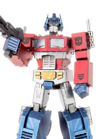 Transformers Metal Earth Optimus Prime (Color Ver.) Model Kit Gallery Image 2