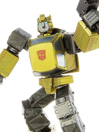 Transformers Metal Earth Bumblebee (Color Ver.) Model Kit Gallery Image 2