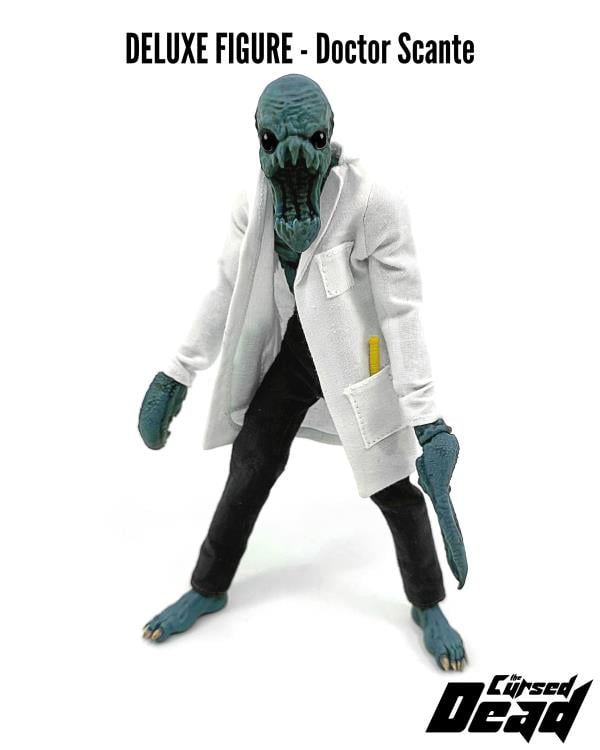 The Cursed Dead Doctor Scante 1/12 Scale Deluxe Action Figure Gallery Image 5