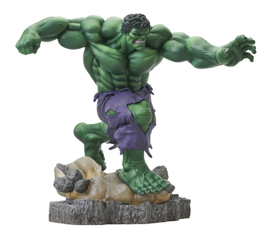 Marvel Gallery Comic Classic Hulk Figure Diorama Gallery Image 13