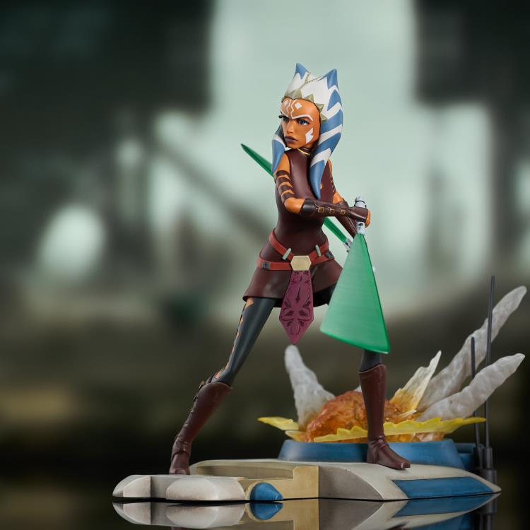 Star Wars: Clone Wars Gallery Ahsoka Figure Diorama Gallery Image 6