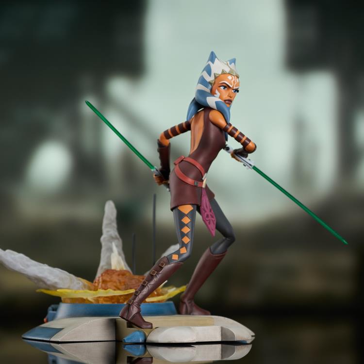 Star Wars: Clone Wars Gallery Ahsoka Figure Diorama Gallery Image 8